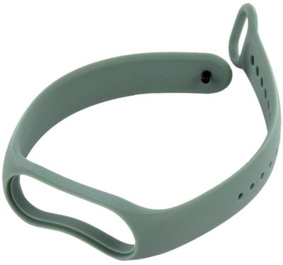Класичний силіконовий ремінець для Xiaomi Mi Band 5/6/7 Blue Green