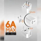 Універсальний перехідник Moxom MX-HC41 Magic Cube 6A
