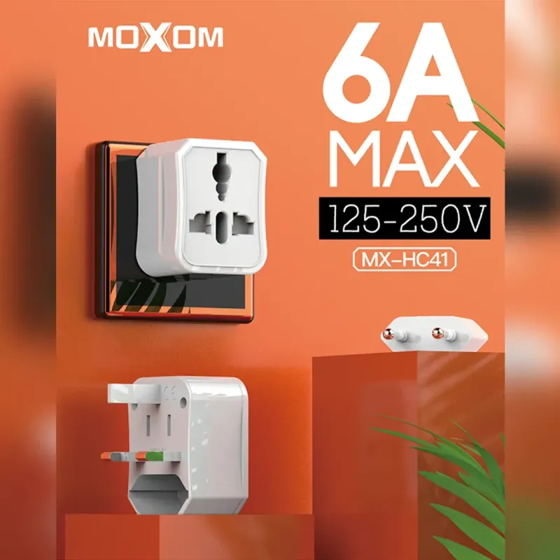 Універсальний перехідник Moxom MX-HC41 Magic Cube 6A