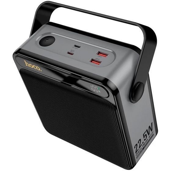 Повербанк Hoco J161 Intelligent Balance 80000 mAh 22.5W з ліхтариком та швидкою зарядкою