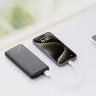 Портативний зарядний пристрій Power Bank 10000 mAh XO PB312 Black