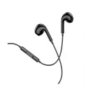 Дротові вакуумні навушники HOCO M101 Max з мікрофоном (mini-jack 3.5 mm) Black