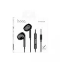 Дротові вакуумні навушники HOCO M101 Max з мікрофоном (mini-jack 3.5 mm) Black