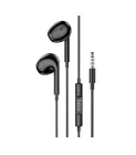 Дротові вакуумні навушники HOCO M101 Max з мікрофоном (mini-jack 3.5 mm) Black