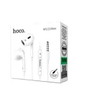Дротові вакуумні навушники HOCO M101 Max з мікрофоном (mini-jack 3.5 mm) White