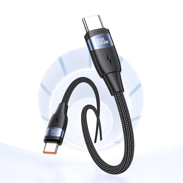 Кабель USAMS U85 Type-C to Type-C PD 100W (1.2m)