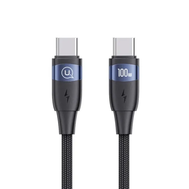 Кабель USAMS U85 Type-C to Type-C PD 100W (1.2m)