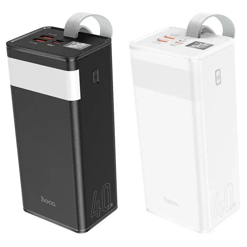 Зовнішній акумулятор Hoco J86 40000 mAh 22.5W Black
