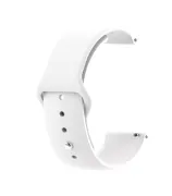 Силіконовий ремінець 22mm White