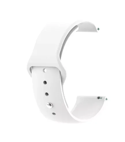 Силіконовий ремінець 22mm White