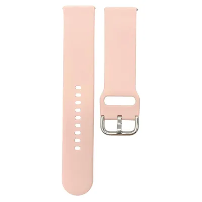Силіконовий ремінець Soft-Touch для смарт-годинників 22mm Pink