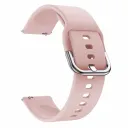 Силіконовий ремінець Soft-Touch з металевою пряжкою 20мм Pink