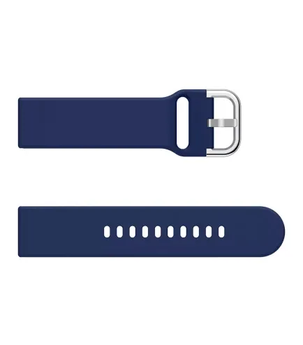 Силіконовий ремінець Soft-Touch для смарт-годинників 22mm Navy Storm