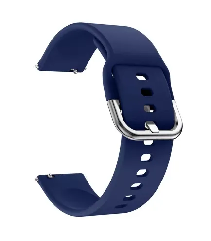 Силіконовий ремінець Soft-Touch для смарт-годинників 22mm Navy Storm