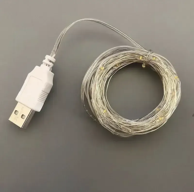 Світлодіодна гірлянда на USB 5 метрів