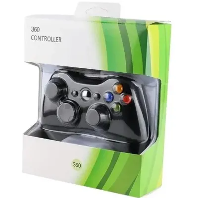 Дротовий геймпад Xbox 360 Wired Controller Black