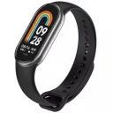 Силіконовий ремінець для Xiaomi Mi Band 8/9/10 Black