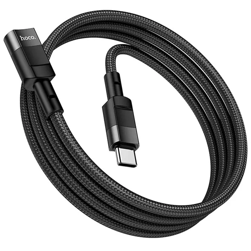 Кабель-подовжувач Hoco U107 Type-C (male) to Type-C (female) 1.2м 3A