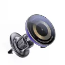 Автомобільний тримач з бездротовою зарядкою Yesido C308 Magnet Wireless (15W, MagSafe, LED, в дефлектор)