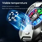 Кулер для смартфона Memo DLA8 з цифровим дисплеєм та кулером Пельтьє