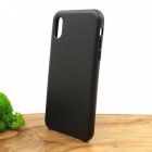 Шкіряний чохол Molan Leather Case для iPhone iPhone XS Black(зас.тов.)