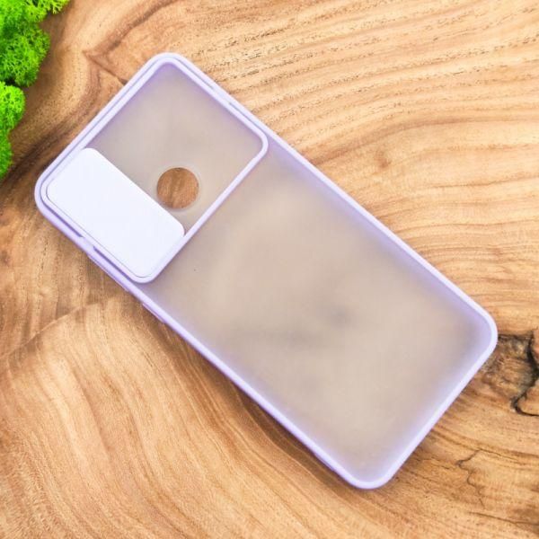 Чохол HOCO Smoke case Camera Protection  Huawei Y6P Lilac(зас.тов.)