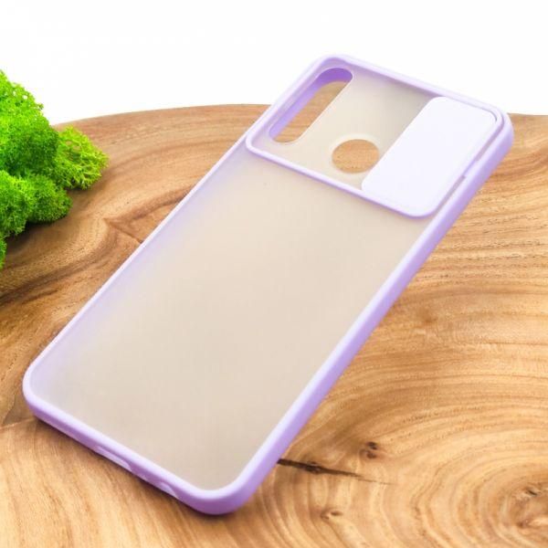 Чохол HOCO Smoke case Camera Protection  Huawei Y6P Lilac(зас.тов.)