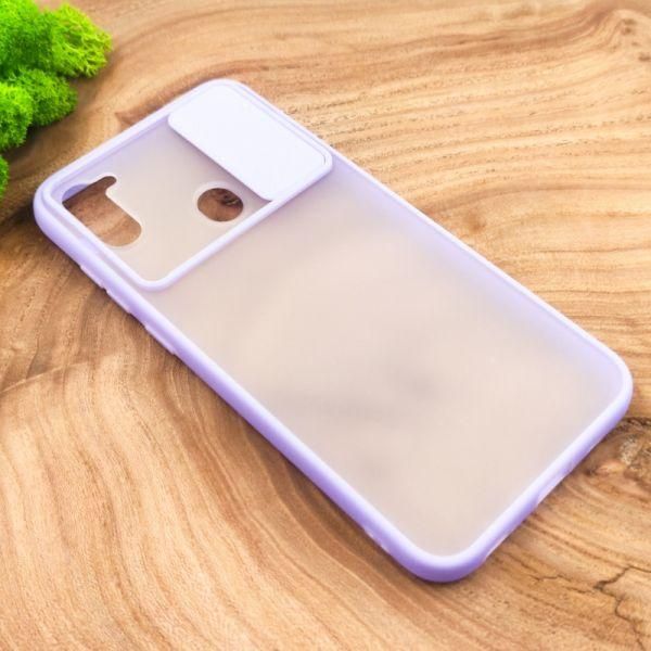 Чохол HOCO Smoke case Camera Protection  Samsung A11 Lilac(зас.тов.)