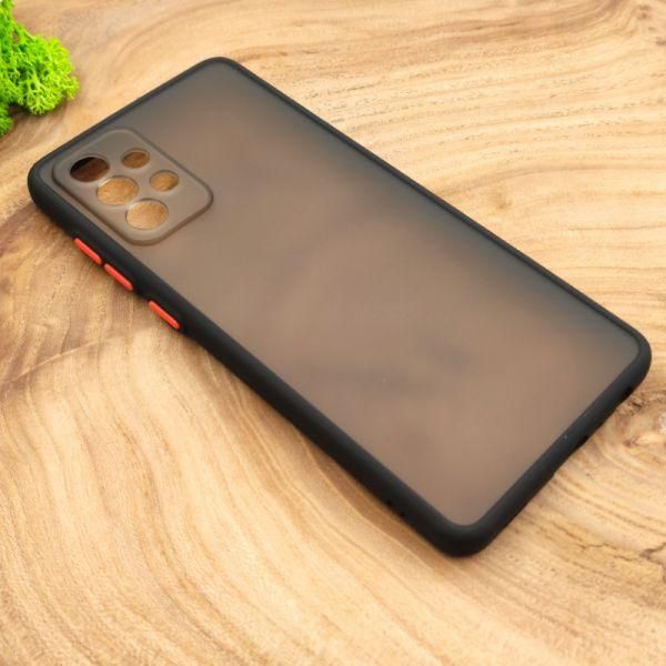 Чохол Smoke case для Samsung A72 Black(зас.тов.)