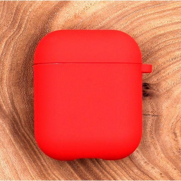 Чохол Silicone Case для AirPods Original Assembly Red