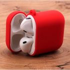 Чохол Silicone Case для AirPods Original Assembly Red