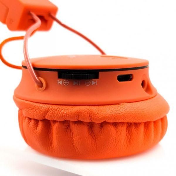 Накладні навушники NIA X2 Orange(зас.тов.)