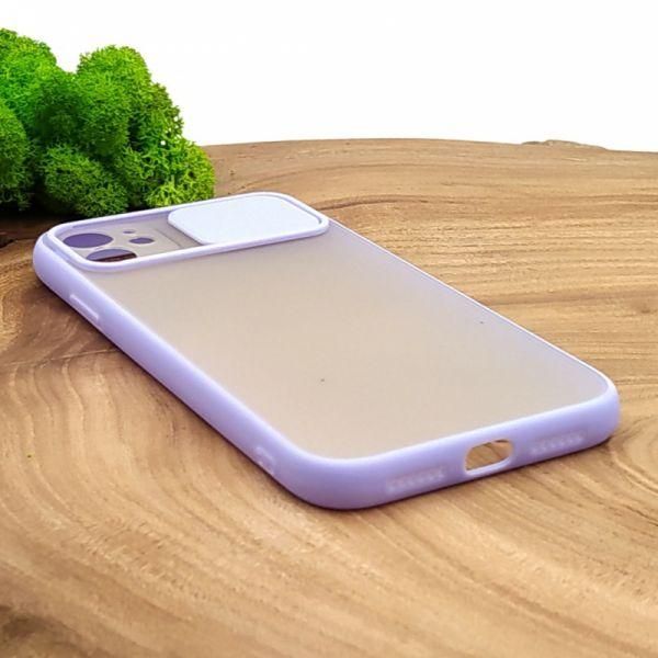 Чохол HOCO Smoke case Camera Protection для iPhone 11 Lilac(зас.тов.)