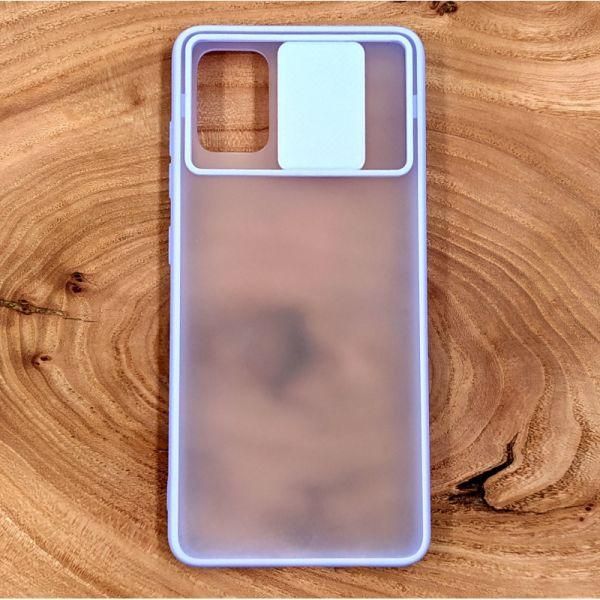 Чохол HOCO Smoke case Camera Protection для Samsung A31 Lilac(зас.тов.)