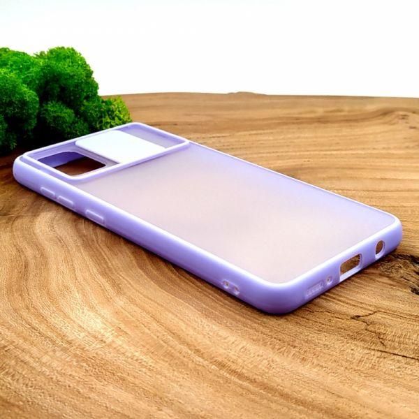 Чохол HOCO Smoke case Camera Protection для Samsung A31 Lilac(зас.тов.)