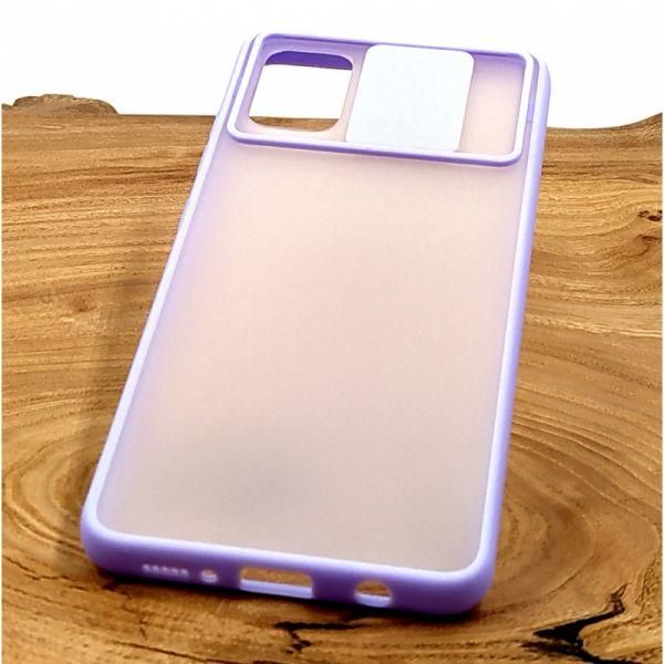Чохол HOCO Smoke case Camera Protection для Samsung A31 Lilac(зас.тов.)