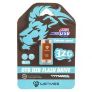 Двостороння флешка XO U70 32GB USB + Micro USB(зас.тов.)