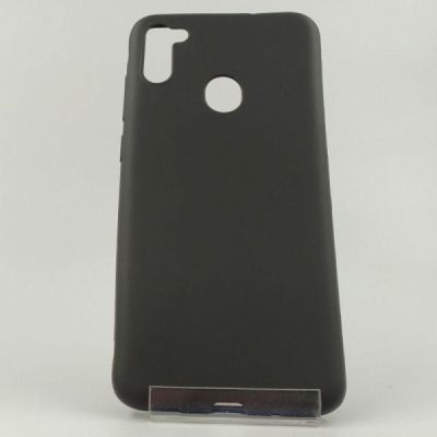 Чохол Simin Style Samsung A11 Black(зас.тов.)