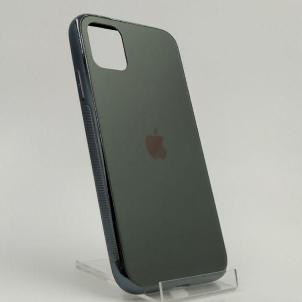 Чохол Glass case для iPhone 11 Pro Max Midnight Green
