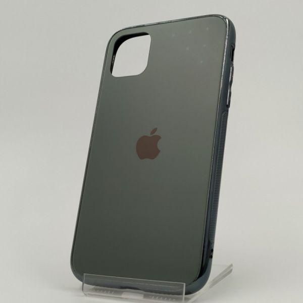 Чохол Glass case для iPhone 11 Pro Midnight Green