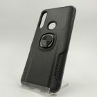 Чохол HONOR Premium з кільцем Huawei Psmart Z/Y9 2019 Black (Чорний)(зас.тов.)