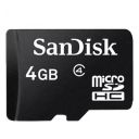 Картка пам'яті microSD SanDisk 4 Gb 10 Class