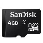 Картка пам'яті microSD SanDisk 4 Gb 10 Class
