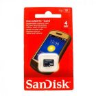 Картка пам'яті microSD SanDisk 4 Gb 10 Class