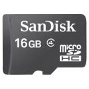 Картка пам'яті microSD SanDisk 16 Gb 10 Class(зас.тов.)