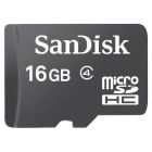 Картка пам'яті microSD SanDisk 16 Gb 10 Class(зас.тов.)