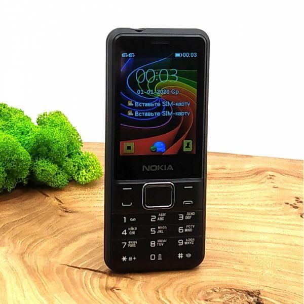 Кнопковий телефон із посиленим акумулятором Nokia 464 Black