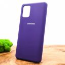 Чохол Silicone Case Samsung A71 Purple