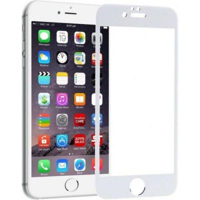 Захисне скло 3D GLASS HOCO для iPhone 6 Plus White (Білий)