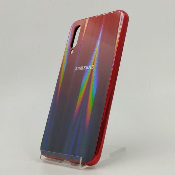 Чохол Gradient case Samsung A50 wine-colored(зас.тов.)